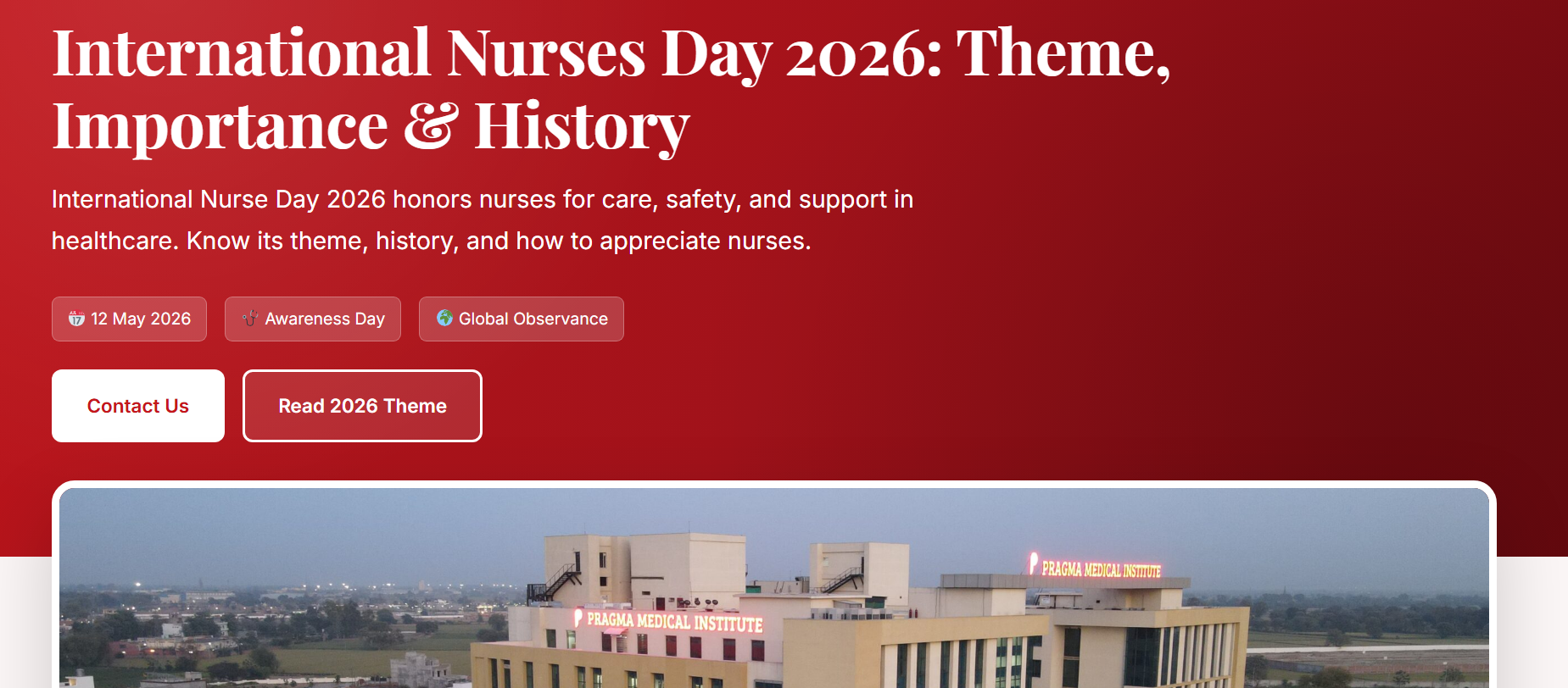 Pragma Blog — International Nurses Day 2026